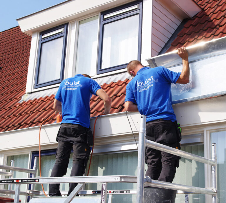 PBuist-dakgoot-werk